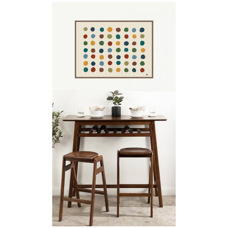 Kate and Laurel Meditation No. 3 by Kelly Knaga Framed Canvas Wall Art Print