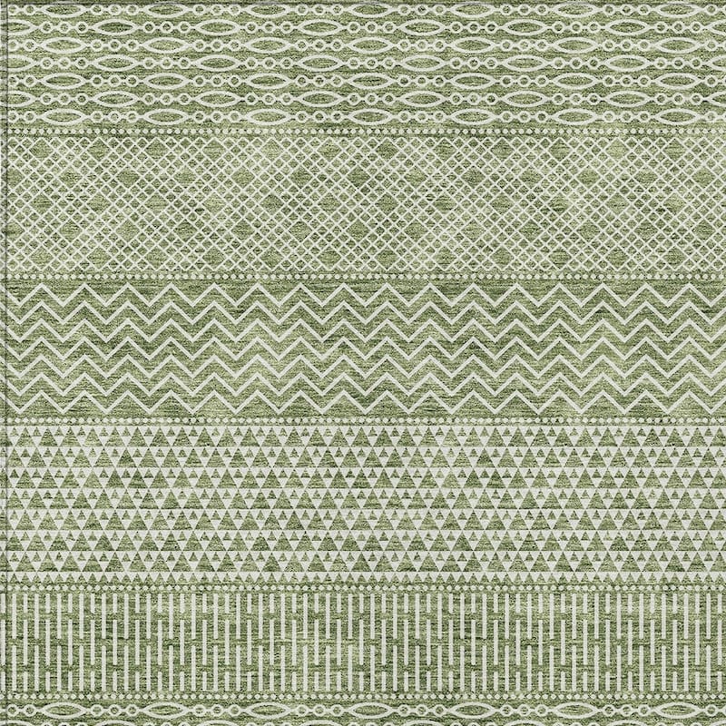 HomeRoots Chevron Modern Rectangle Outdoor Rug