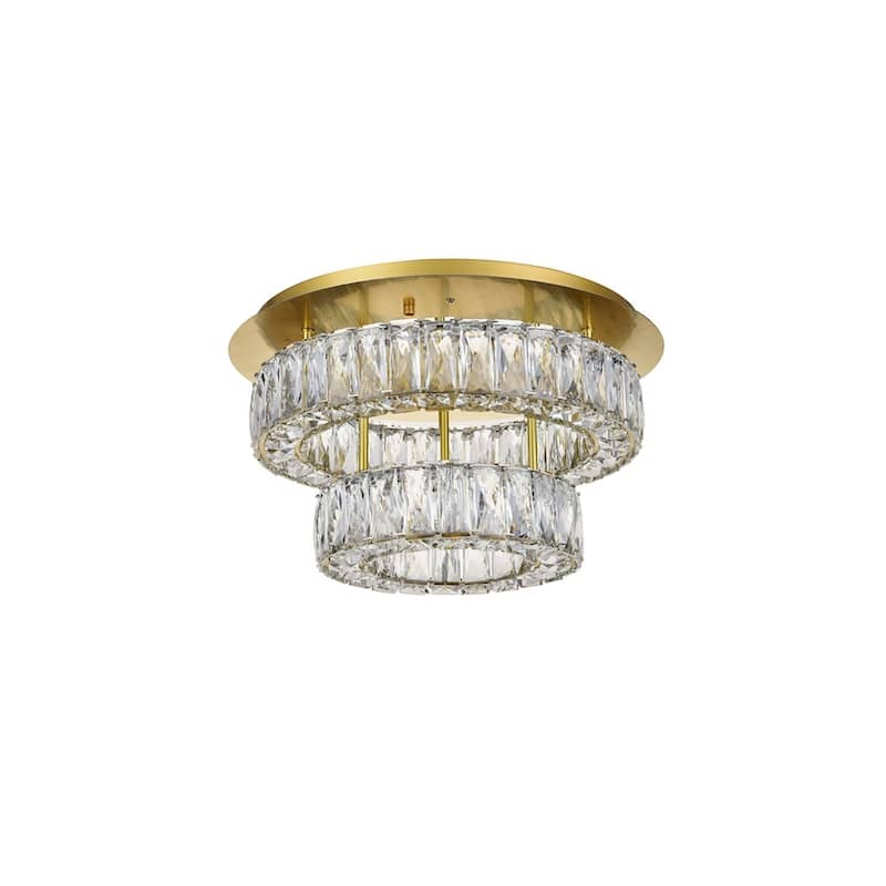 Gold LED Flush Mount