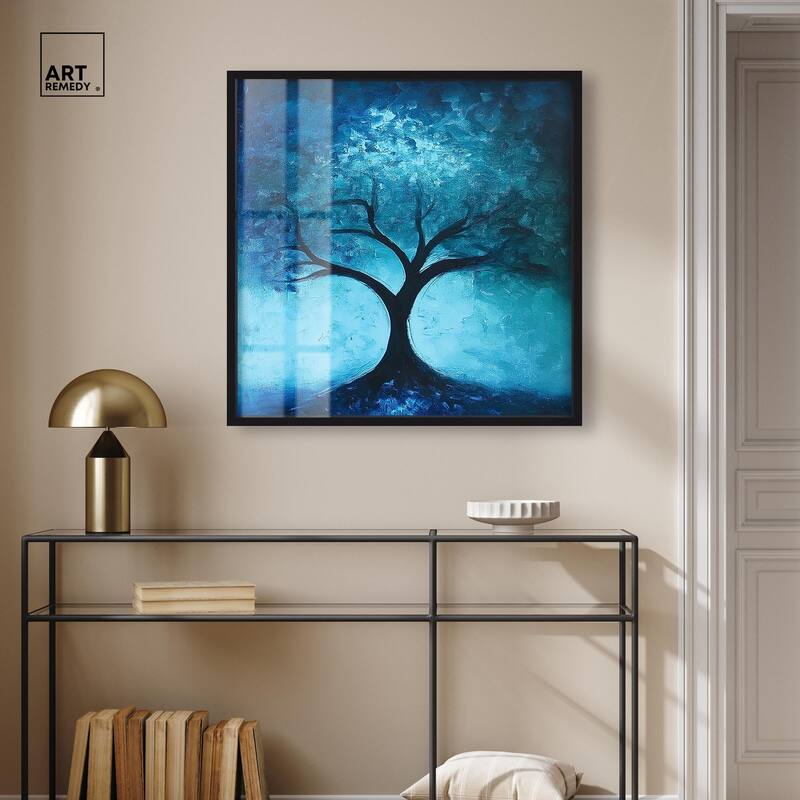Tree of Opposites III Shadowbox by Art Remedy