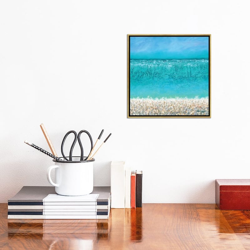 iCanvas "Lost Horizon" by Nancy Eckels Framed Canvas Print