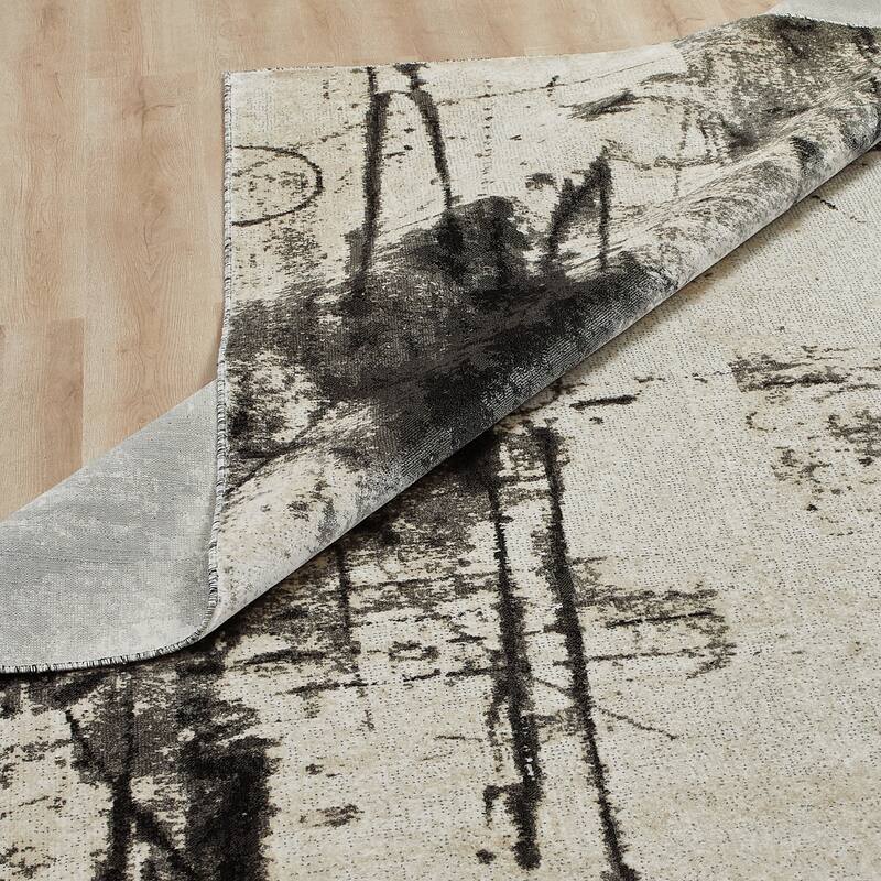 Ethereal Mist Abstract Area Rug