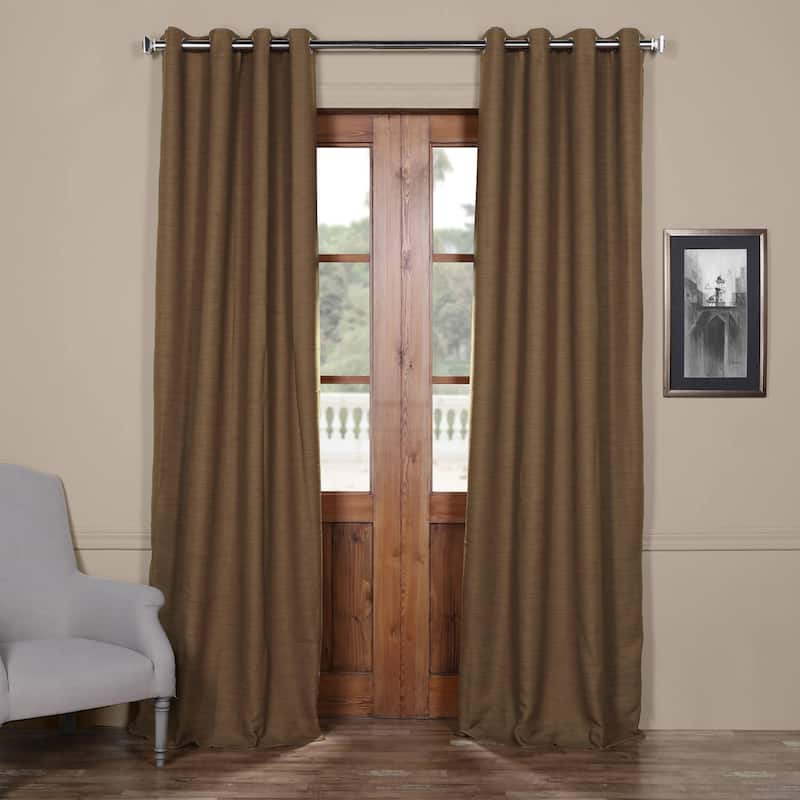Exclusive Fabrics Grommet Bellino Room Darkening Curtain (1 Panel) - 50 x 120