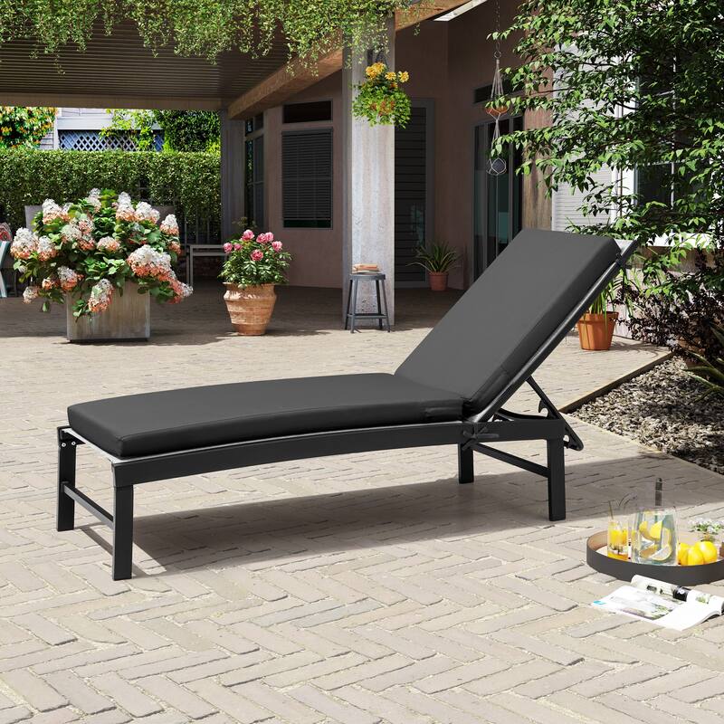 Outdoor Patio Chaise Lounge Chair Cushion