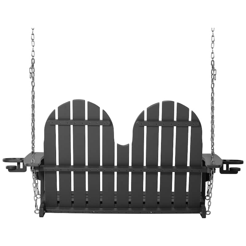 Hanniford Poly Adirondack 50 Inch Porch Swing