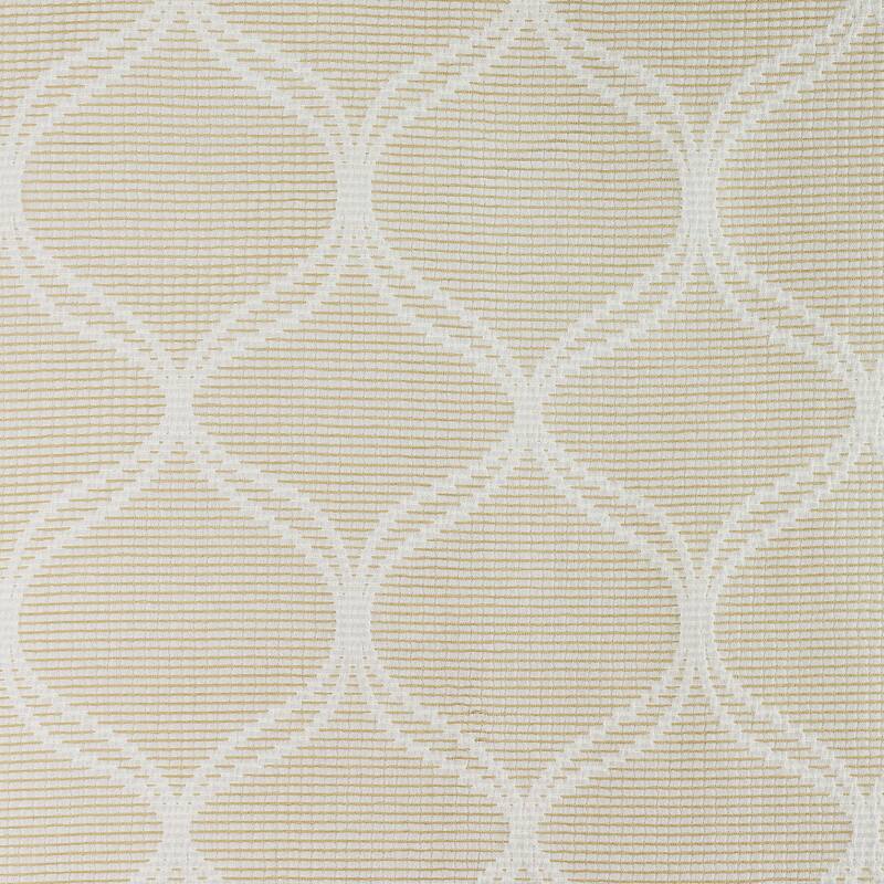 Sun Zero Tikal Woven Ogee Total Blackout Grommet 1-Piece Curtain Panel, Single Panel