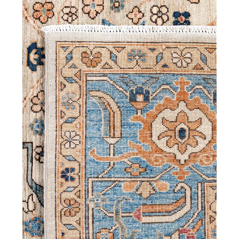 Serapi One-of-a-Kind Hand-Knotted Area Rug - Ivory - 8' 11" x 11' 10"