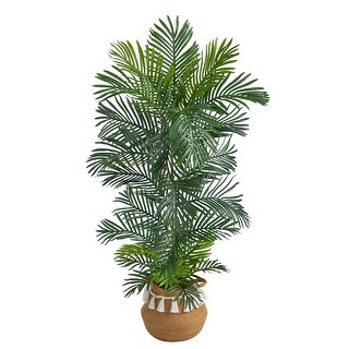 Best Artificial Palma Areca 60 Cm - Pianta Artificiale Tropicale Per Interni/Esterni, In Vaso Starter, Realistica