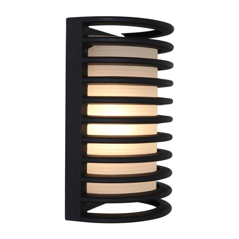 Access Lighting Bermuda Single Light 10-1/2" High LED Outdoor Wall - Black