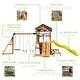 preview thumbnail 29 of 36, Backyard Discovery Endeavor II Cedar Wood Swing Set, Slide, Play Deck
