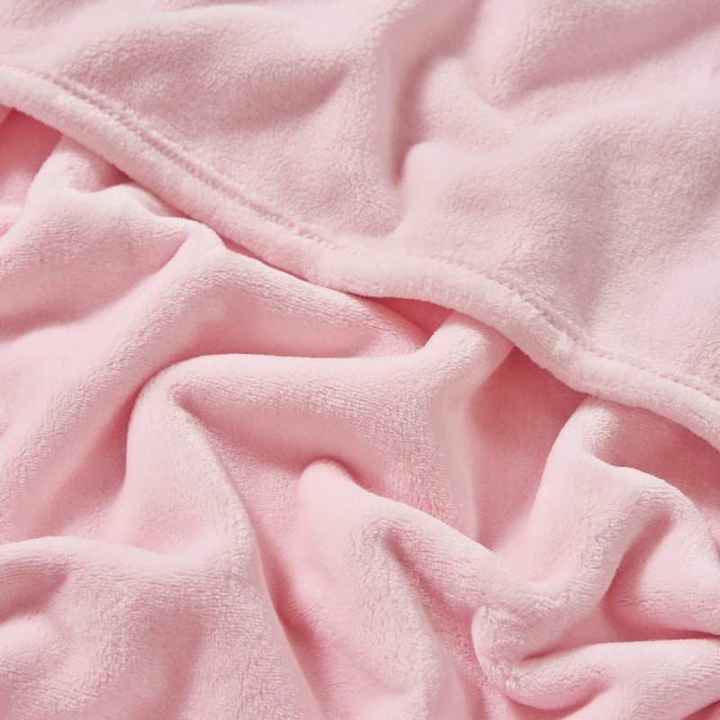 The Sheet Lab Solid Plush Throw Blankets