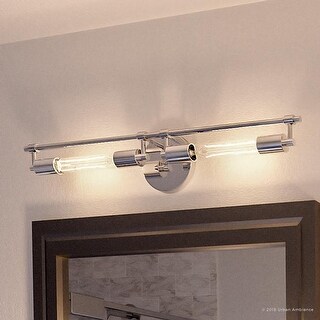 Shop Luxury Industrial Chic Bathroom Vanity Light 5 125 H X 27 25