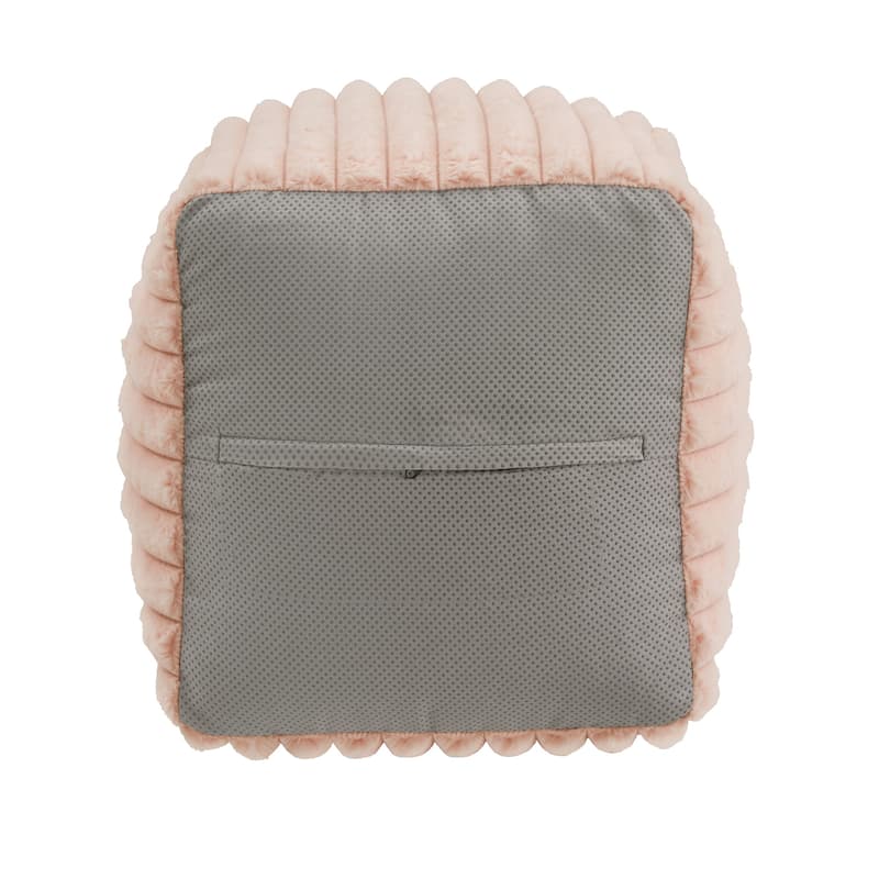 Brunico Upholstered Square Pouf Ottoman by iNSPIRE Q Bold