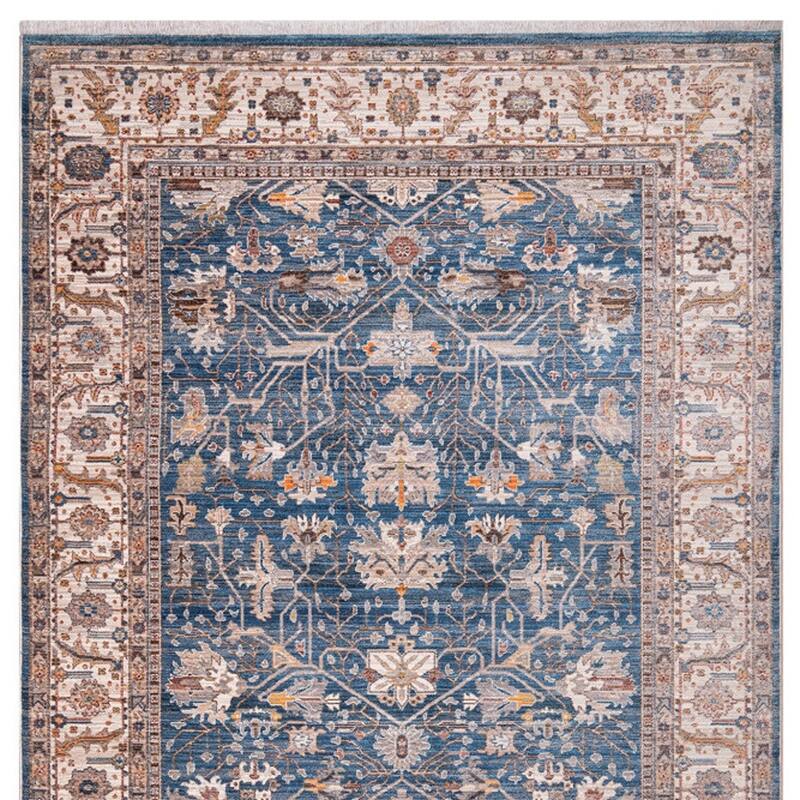 HomeRoots Oriental Traditional Rectangle Area Rug