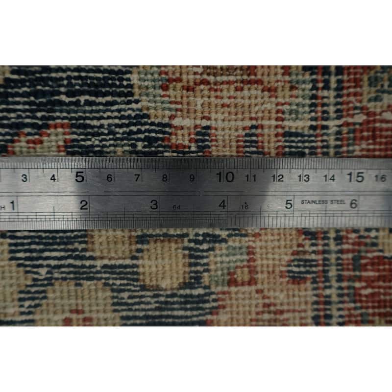 Hand Knotted Oriental 100% Wool Carpet Traditional Floral Beige & Ivories Tabriz (100% Vegetable Dye) Area Rug