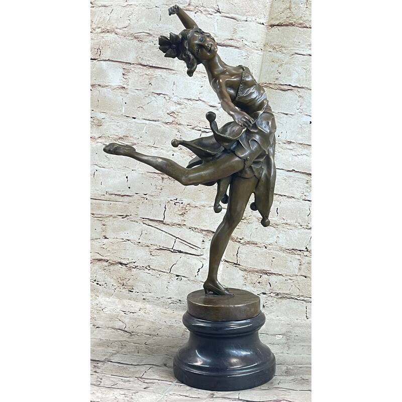 Handmade Bronze Sculpture Museum Quality Dancer By Zach Masterpiece Figurine