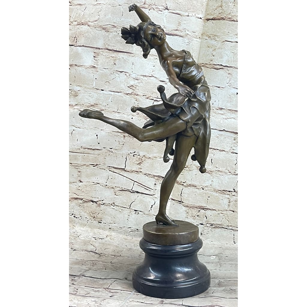 Handmade Bronze Sculpture Museum Quality Dancer By Zach Masterpiece Figurine