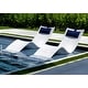 preview thumbnail 2 of 8, Ledge Lounger - Autograph Chaise - Inside Pool & Sun Shelf Lounge Chaise - Designed for Shelves Up to 12" - Set of 2