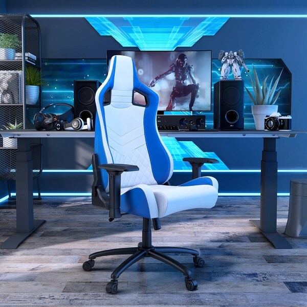LENTIA Gaming Chair Adjustable Angle Reclining Computer Chair