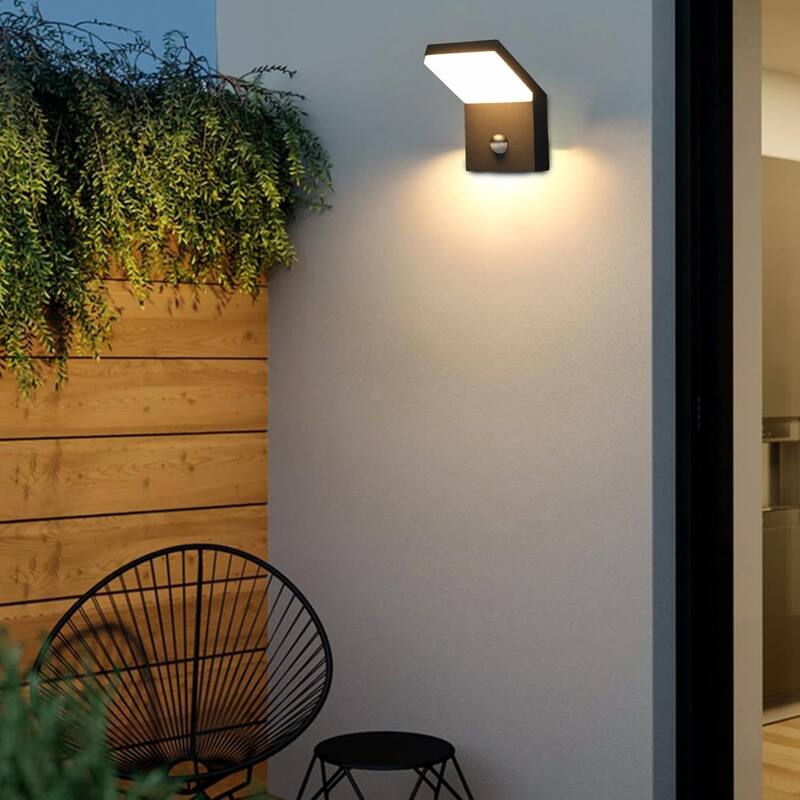 Wall Light Outdoor LED Wall Mount Lamp Wall Sconce with Motion Sensor Lantern Fixture