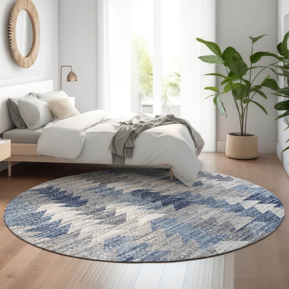 Premium Washable Super Soft Modern Global Mayfield Rug