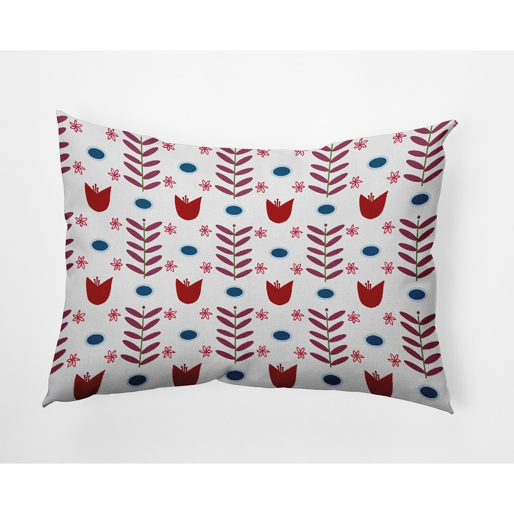 Spring Garden Polyester Indoor/Outdoor Pillow