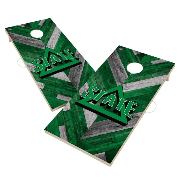 slide 2 of 6, Delta State University Statesmen Cornhole Board Set 16 Years and Up