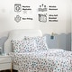 preview thumbnail 16 of 82, HLC.ME Printed Kids Bed Sheets - Patterned Bed Sheet Set - Wrinkle Resistant & Ultra Soft - For Mattresses up to 15 Inches Deep