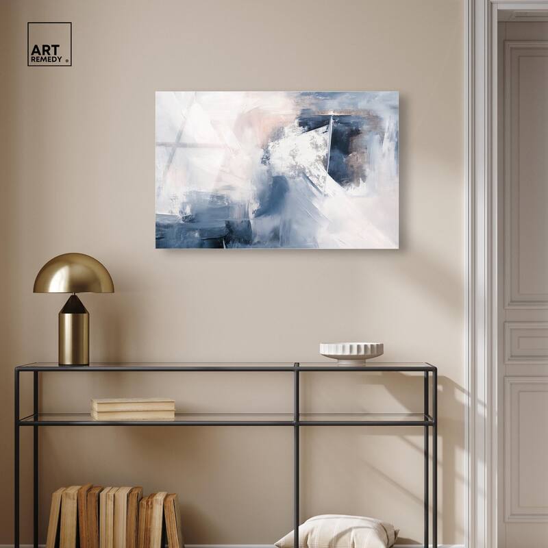 Blue Rapture II Acrylic by Art Remedy, Ready to Hang