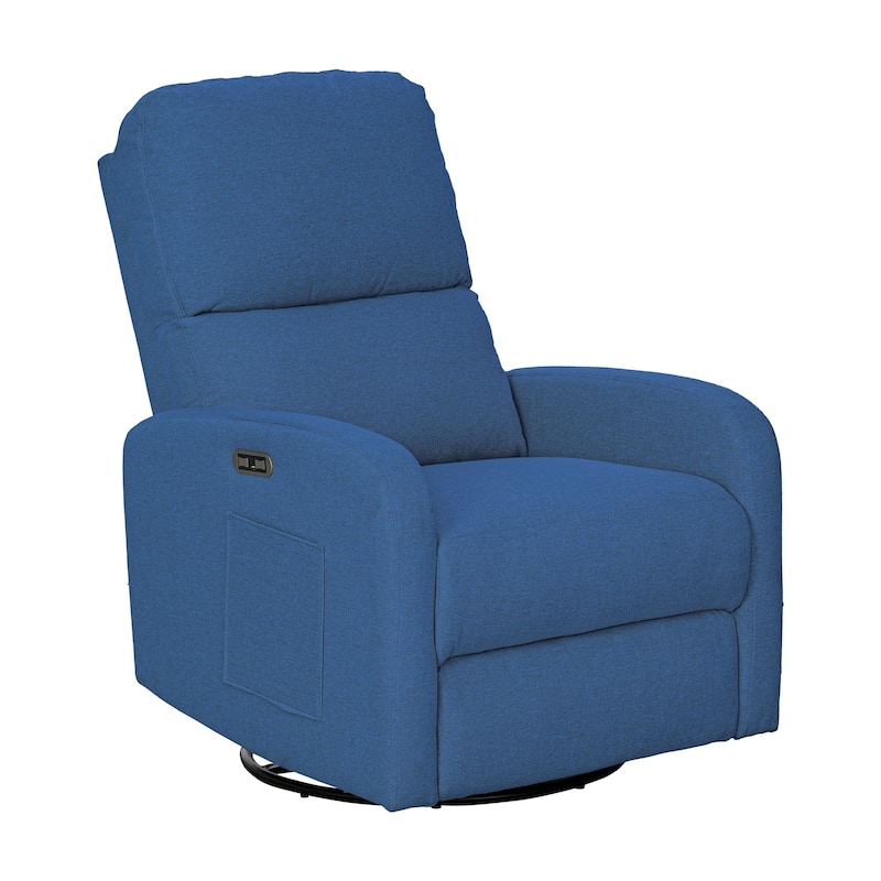 INK+IVY Dakota Power Recliner 3-in-1 with Swivel, Glider, USB Ports