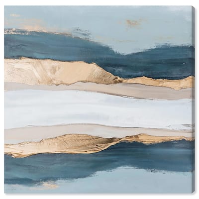 Crystalline Depths I Canvas by Art Remedy, Gallery Wrapped