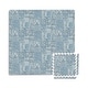preview thumbnail 3 of 3, FloorPops Mercado Interlocking Floor Foam Tiles - 34.2in x 34.2in x 0.4in