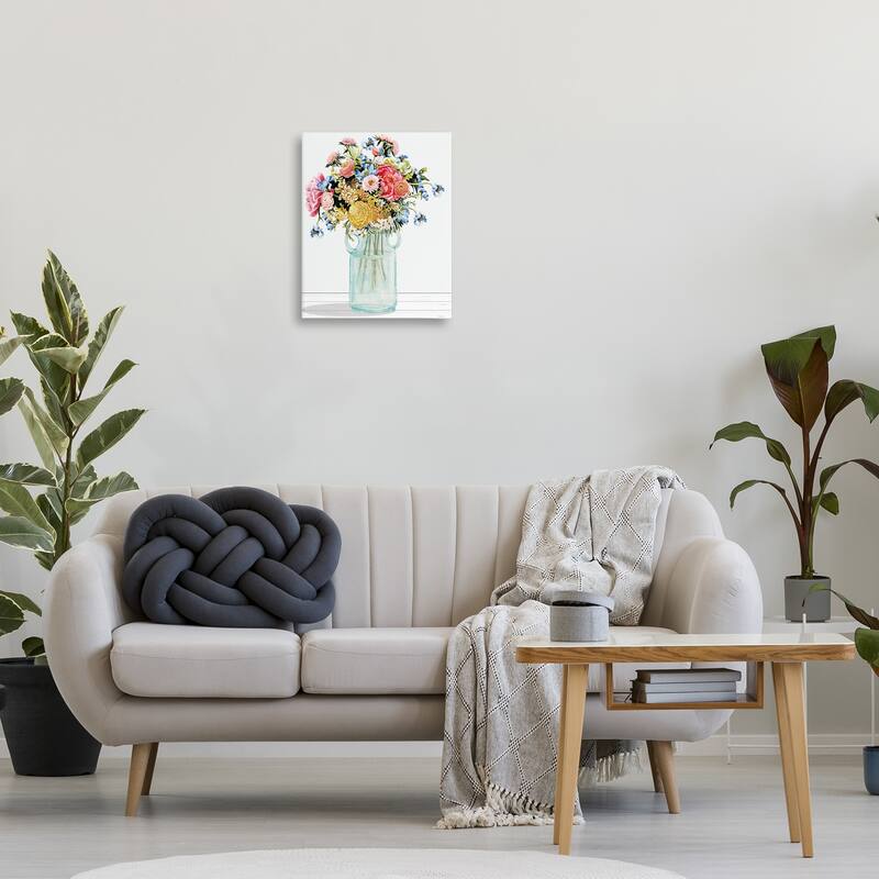 Stupell Country Classic Bouquet Canvas Wall Art Design By Cindy Jacobs