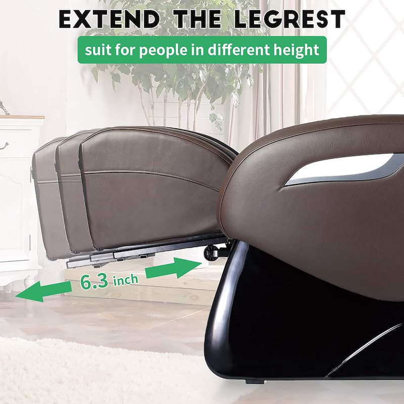 Pontious Modern Zero Gravity Massage Chair with Kneading Technique
