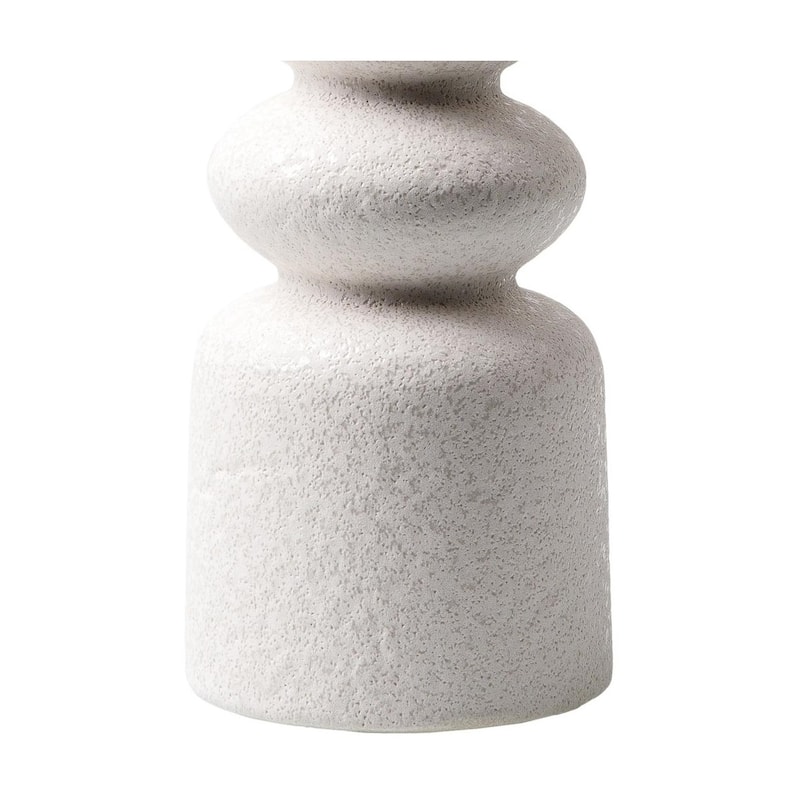 Ambrosis Modern Stacked Ceramic Tall Vase