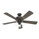 preview thumbnail 2 of 11, Hunter 52" Crestfield Ceiling Fan with LED Light Kit and Handheld Remote - Casual, Farmhouse, Transitional, Rustic