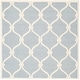 preview thumbnail 26 of 54, SAFAVIEH Handmade Cambridge Sinda Modern Moroccan Wool Rug 6' Square - Blue/Ivory - Square