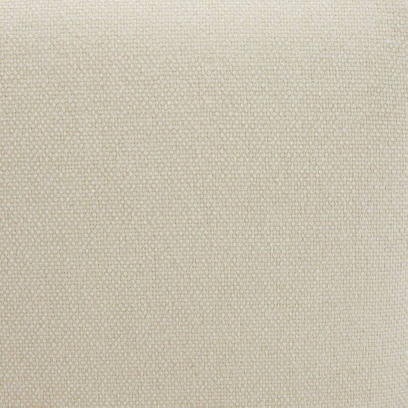 GDF Studio - Charlotte Rustic Rattan Dining Chair with Decorative Armrests and Linen Upholstery