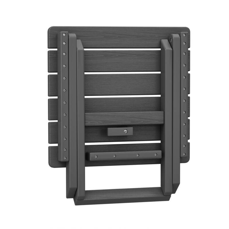 Outdoor Patio HDPE Foldable Side Table, Waterproof & Weather Resistant