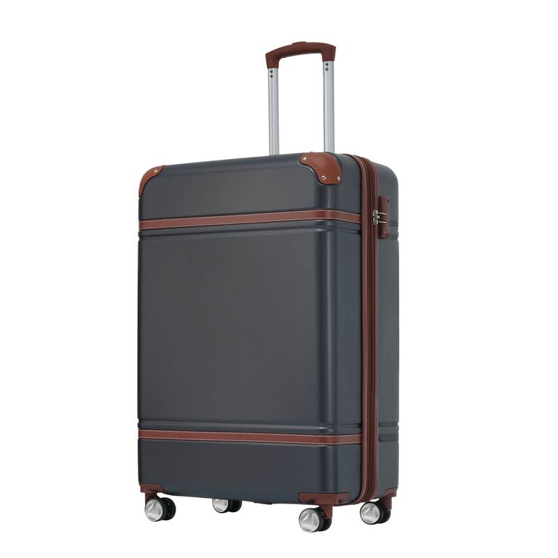 1 Piece 20''/24''/28'' Luggage with TSA lock, Expandable Lightweight Suitcase with Spinner Wheels for Travel