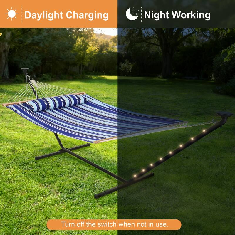 12 ft. Hammock with Stand - 149.6*55.1*45.3