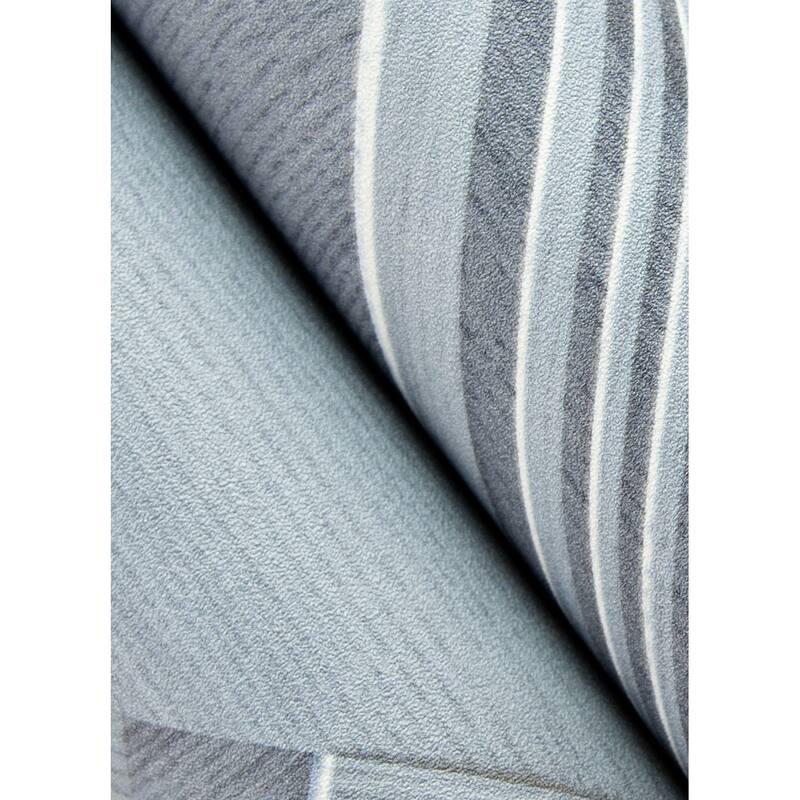 Advantage Cassian Denim Wood Geometric Wallpaper