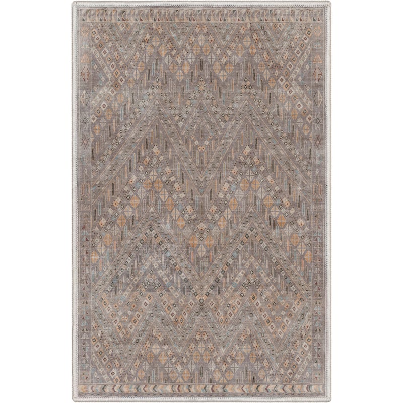 Well Woven Asha Vintage Anya Machine Washable Area Rug