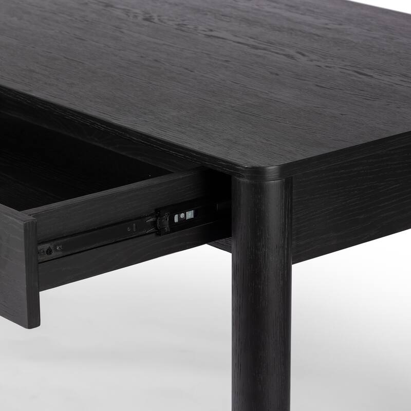 Robson Desk-Brushed Ebony Oak