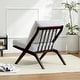 preview thumbnail 2 of 27, Modern Minimalist Solid Wood Lounge Chair