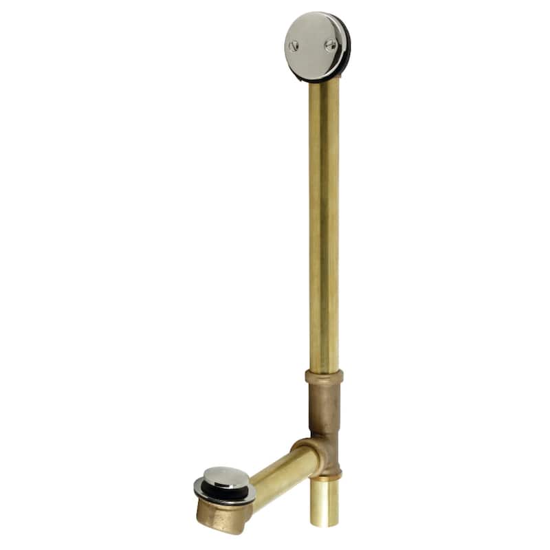 Kingston Brass Made To Match Tub Drain Kit - with Overflow - Polished Nickel