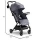 preview thumbnail 3 of 26, Mompush Lithe V2 Lightweight Stroller with Snack Tray, Ultra-Compact Fold & Airplane Ready Travel Stroller, Near Flat Recline