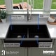 preview thumbnail 26 of 68, Karran Retrofit Apron Front Quartz Double Bowl Kitchen Sink