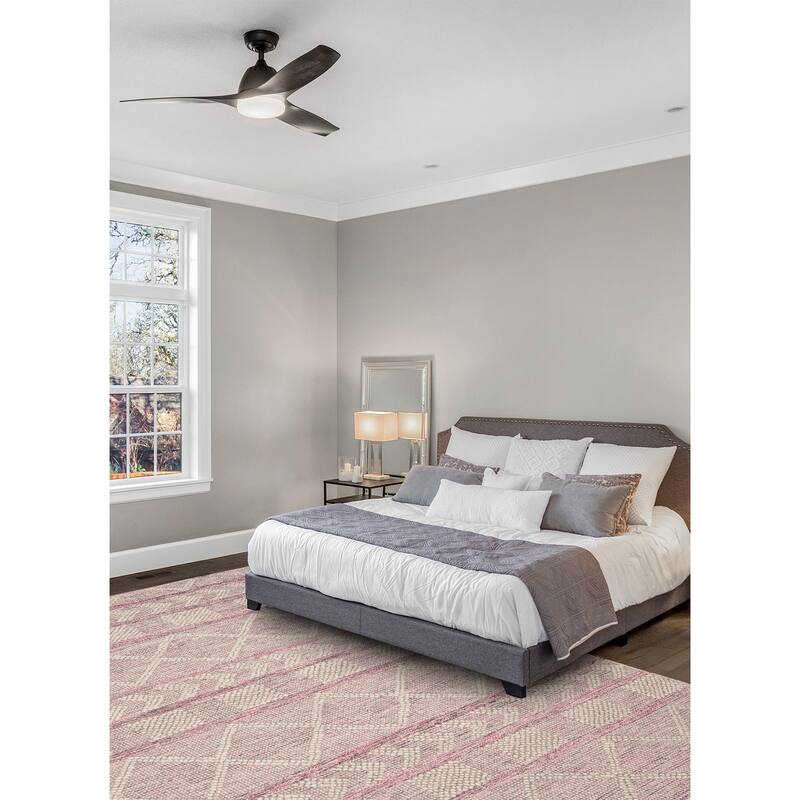 ECARPETGALLERY Braid weave Sienna Grey Wool Rug - 4'11 x 8'4