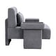 preview thumbnail 21 of 25, Roomfitters Oversized Mid-Century Armchair 48" Wide with Soft Cushion and Wood Frame, Lounge Reading Chair